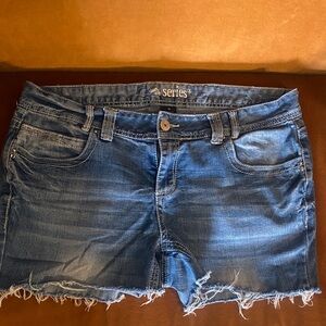Series Women's Blue Denim Shorts